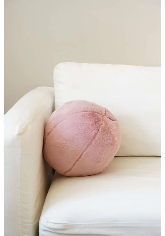 Dekoračný vankúš z mikroplyšu ø 25 cm Top – Mioli Decor