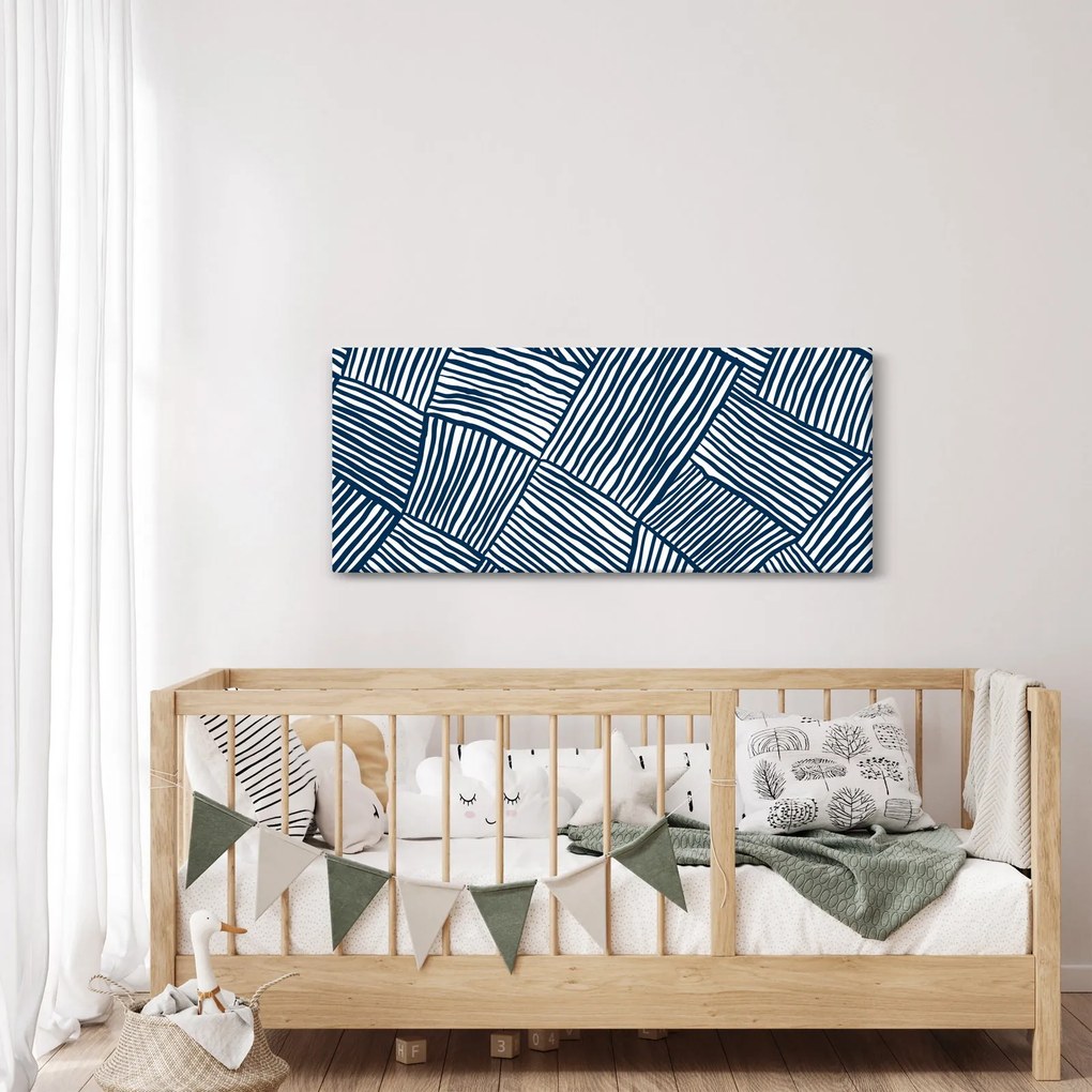 Obraz - 3D línia (120x50 cm)