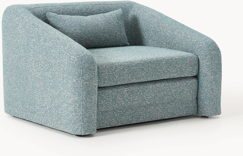 Buklé rozkladacie kreslo Eliot