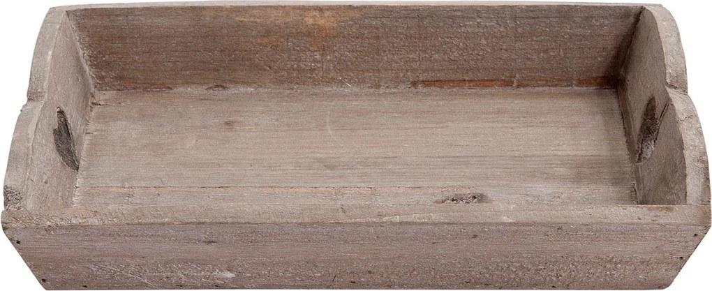 Drevený podnos so srdiečkami - 25 * 15 * 5 cm