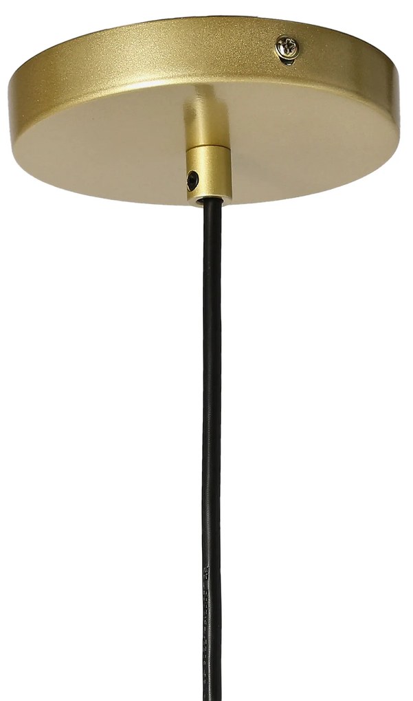 Candellux Mosadzný závesný luster Cordel pre žiarovku G9 31-73457