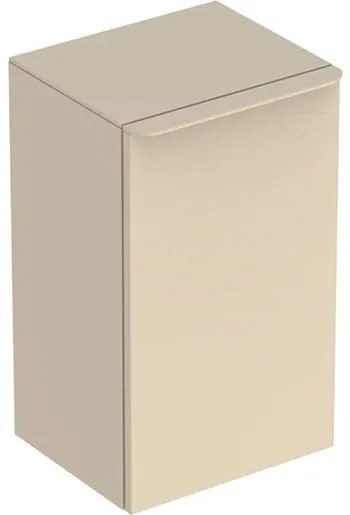 Kúpeľňová skrinka nízka Geberit Smyle Square 36x60x32,6 cm v šedej farbe 500.360.JL.1