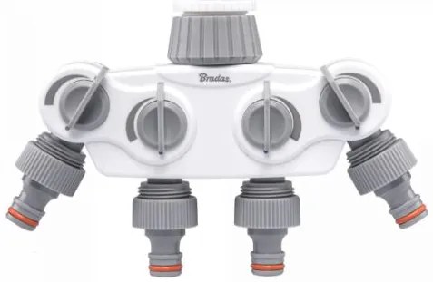 Bradas Rozdeľovač v tvare C so 4 ventilmi 1"-3/4"
