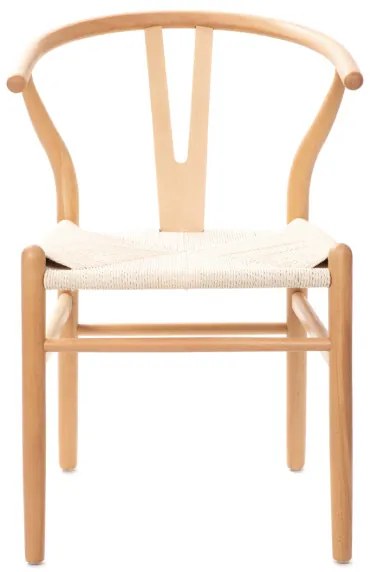 Stolička CADERIA pletená, naturálna 871356