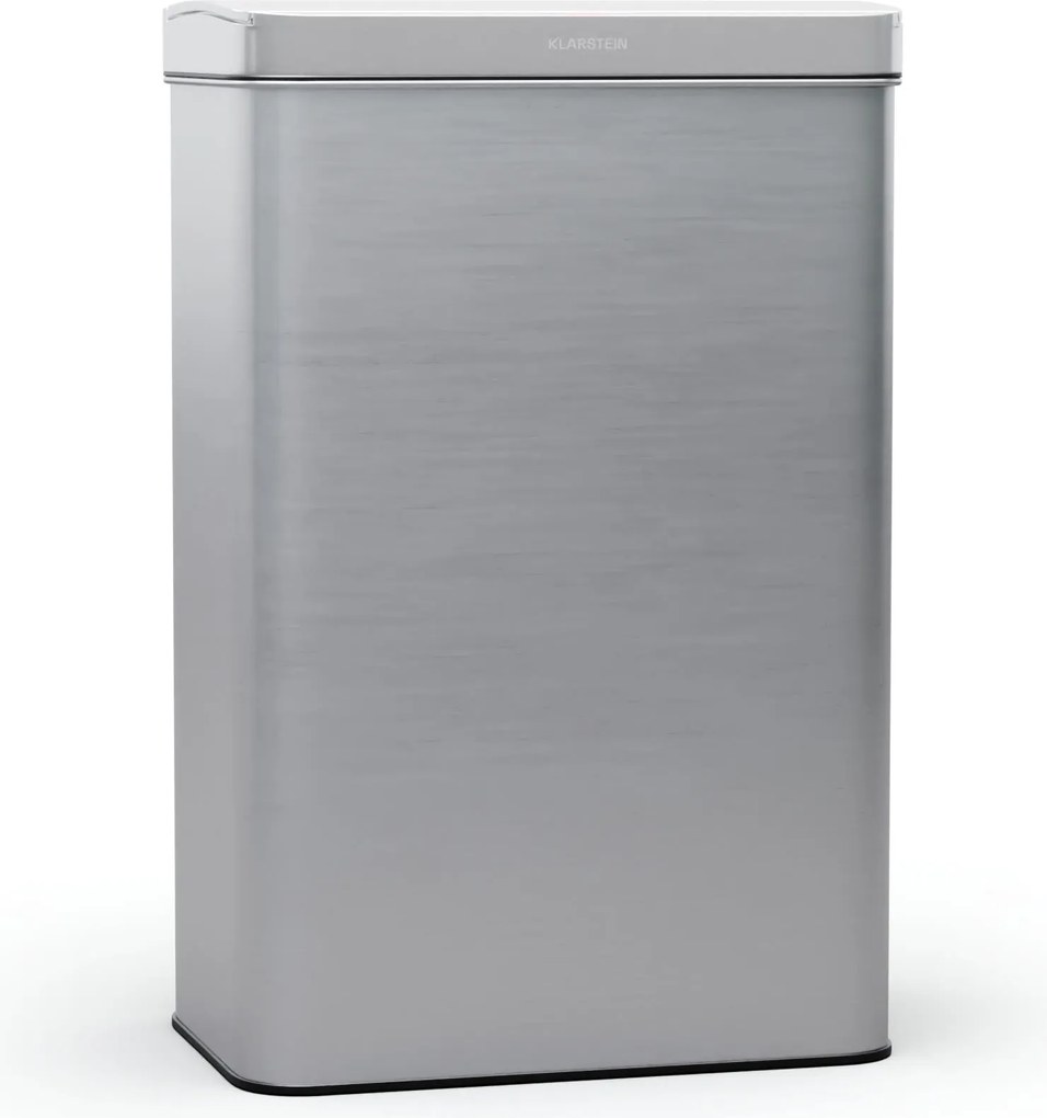 Klarstein Touchless, senzorový odpadkový kôš, 60 l, z nehrdzavejúcej ocele, Soft-Close zatváranie, napájaný batériou, LED displej, časovač