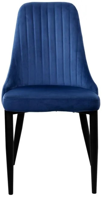 Jedálenská stolička LORIENT zamatová, granátová