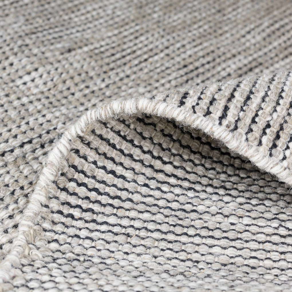 My Flair, Kusový koberec Suzan creme, 80x150, šedá, chodba / predsieň