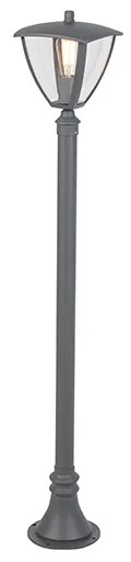 Moderná vonkajšia lampa tmavosivá 136,5 cm - Platar