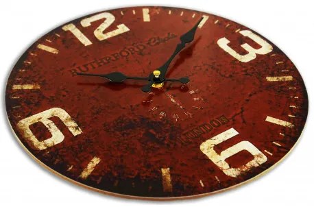 Hodiny drevené 30x30 17AC001