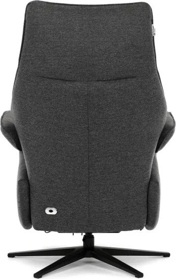 Polohovacie kreslo sivé, elektrické TV-B3973 GREY2
