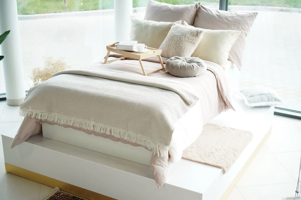 Deka LADY taupe Rozmer: 200x220 cm
