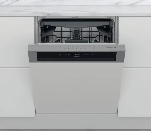 Polovestavná umývačka riadu Whirlpool WBC3C34PFX