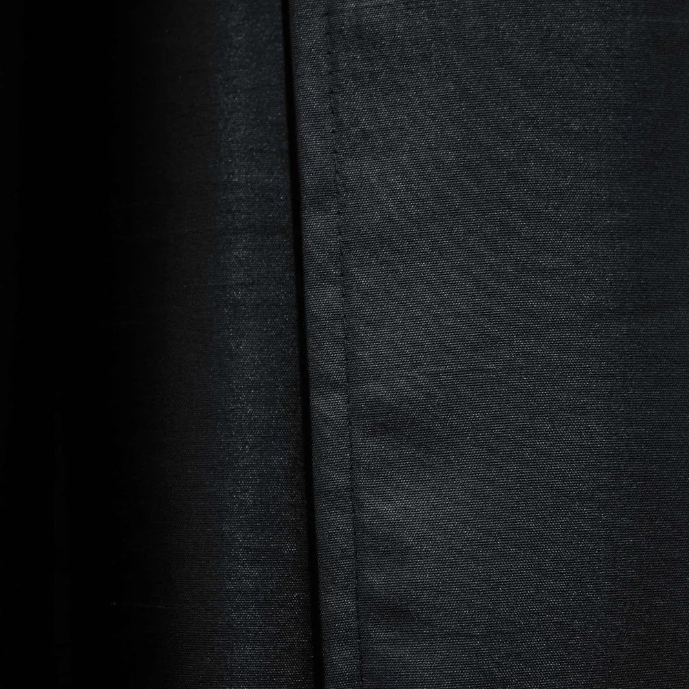 Čierny záves z mikrosaténu 140x240 cm Shana – douceur d'intérieur