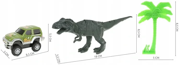 ISO 9417 Dinosaurie autodráha 142 dielikov