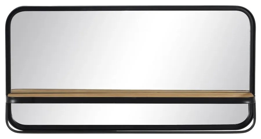 Nástenné zrkadlo s poličkou 80x40 cm Rachel – Ixia