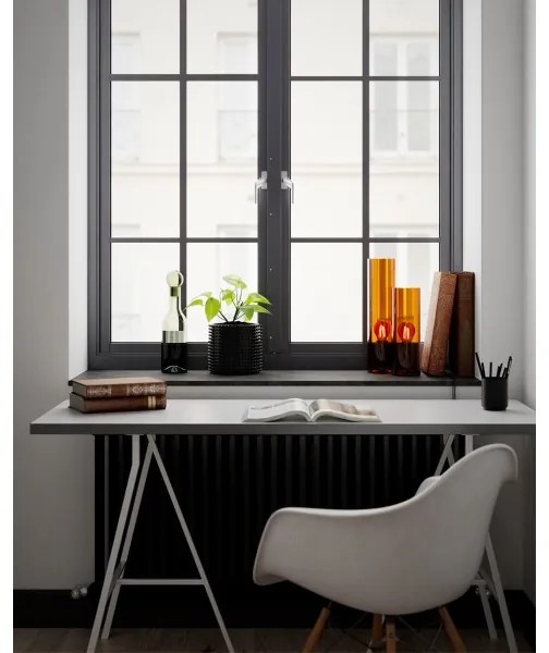 ByRydens 2820580-5512 - Stolná lampa FLAKE 1xE27/5W/230V hnedá/dymová