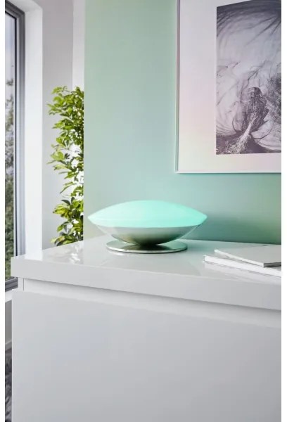 Eglo 97813 - LED RGB stmievateľná stolová lampa FRATTINA-C LED/18W/230V