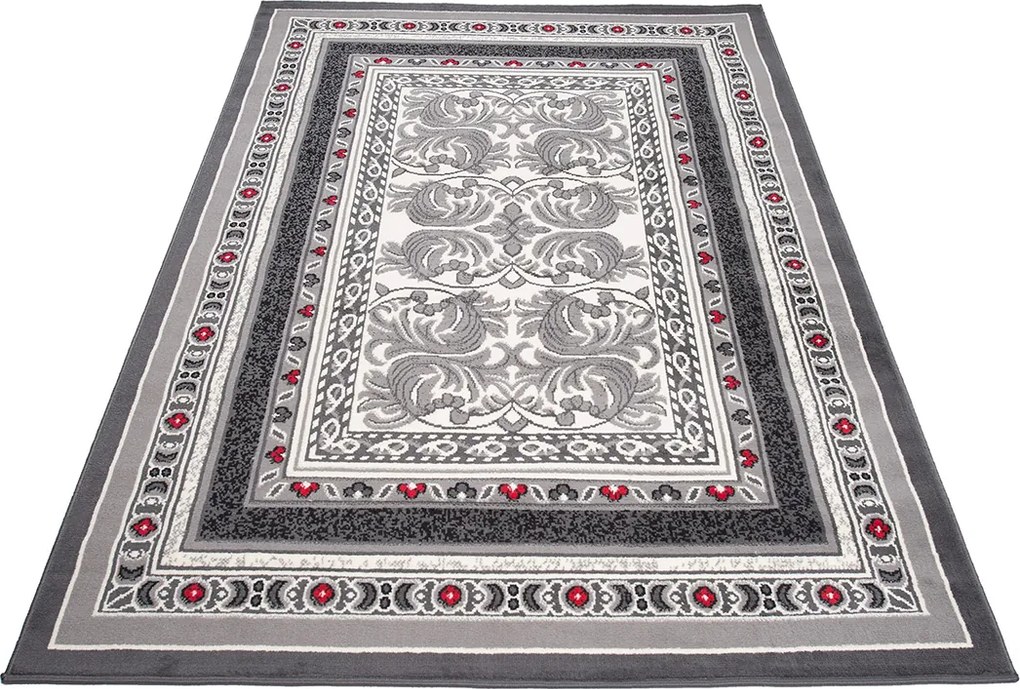 TA Koberec E950B DARK GRAY CHEAP PP CRM Sivý Obdĺžnikový Rozmer: 120x170 cm