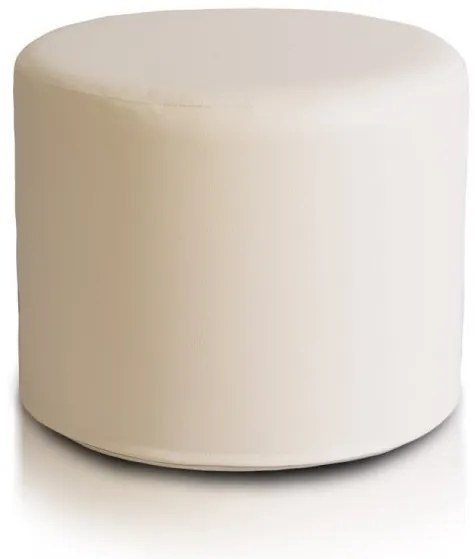 Sedací vak Roller ekokoža TiaHome - krémová