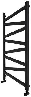 Regnis Kalipso MIX, Vykurovacie teleso 300x1600mm, 543W, čierna matná, MK160/30/BLACK