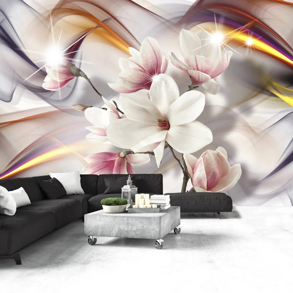 Artgeist Fototapeta - Artistic Magnolias Veľkosť: 400x280, Verzia: Premium