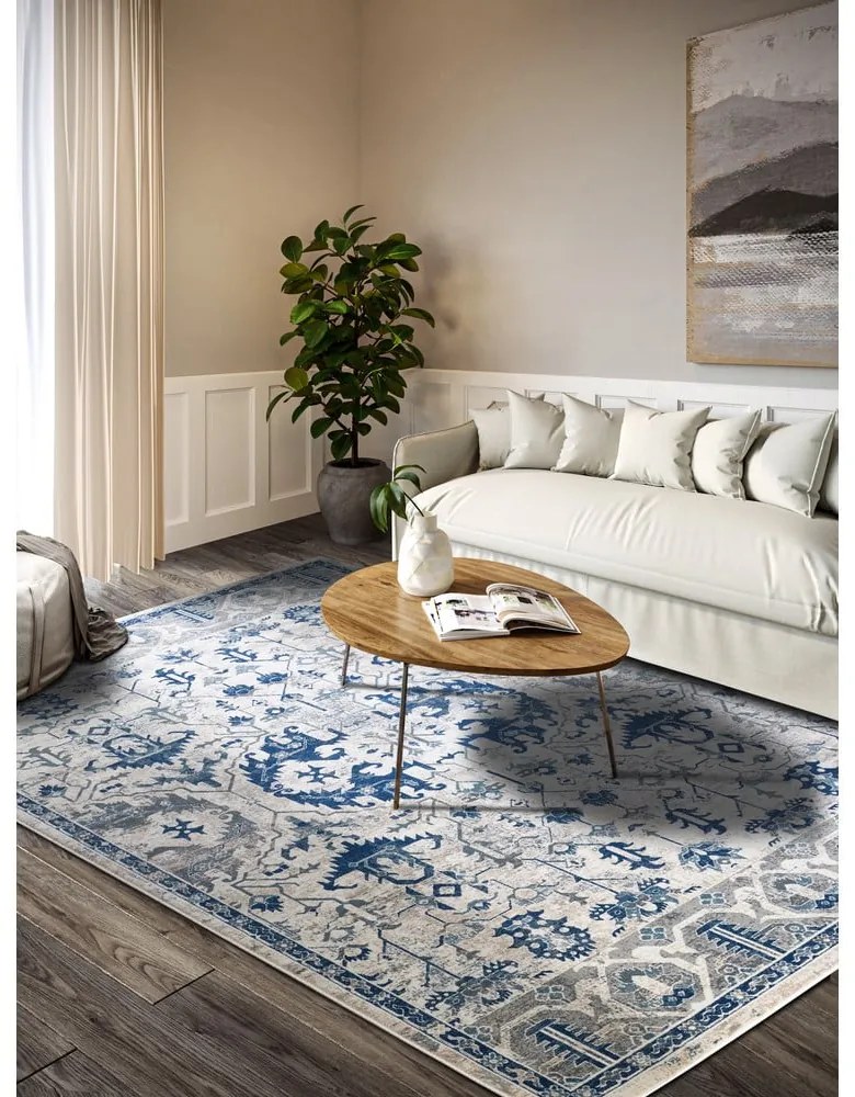 Modrý koberec 160x235 cm Emmanuel – Villeroy&amp;Boch
