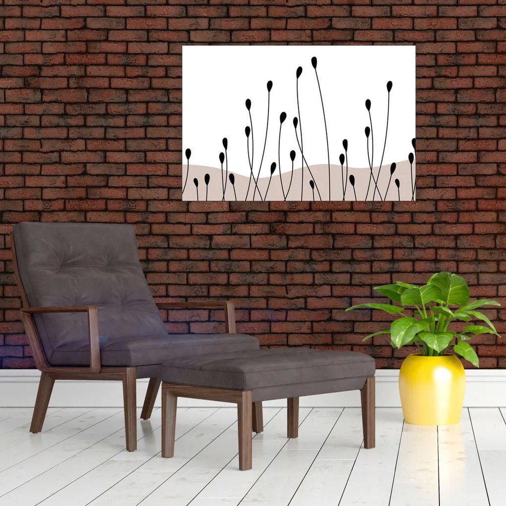 Obraz - Grafická lúka N⁰1 (90x60 cm)