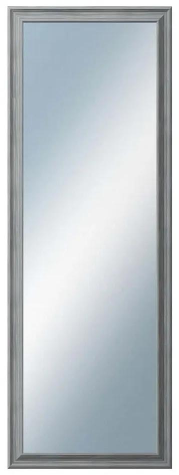 DANTIK - Zrkadlo v rámu, rozmer s rámom 50x140 cm z lišty KOSTELNÍ malá šedá (3167)