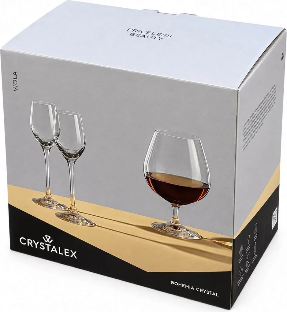 Crystalex poháre na likér Viola 60 ml 6 ks