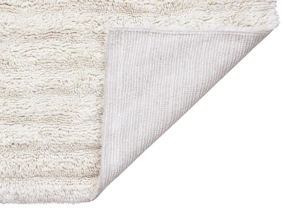 Lorena Canals, Vlnený koberec Dunes - Sheep White, 80x140, biela, obývacia izba