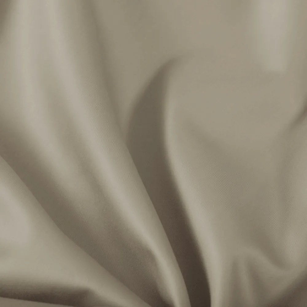 Biante Veľký obdĺžnikový bavlnený saténový obrus ST-021 Latte 160x220 cm