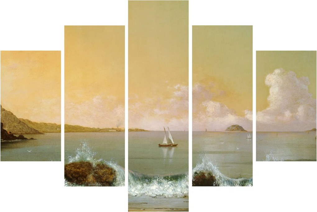 Obraz - Martin Johnson Heade, Rio de Janeiro Bay, reprodukcia (150x105 cm)
