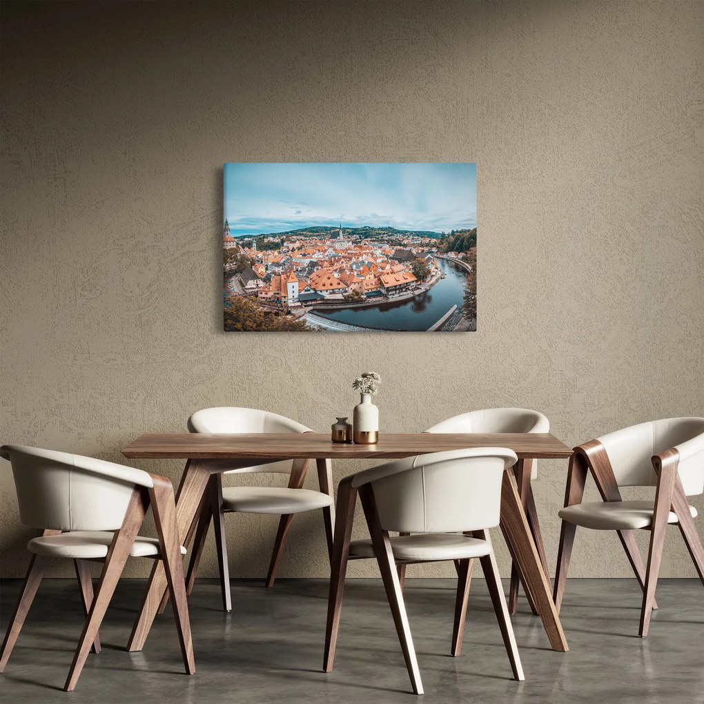 Obraz - Český Krumlov (90x60 cm)