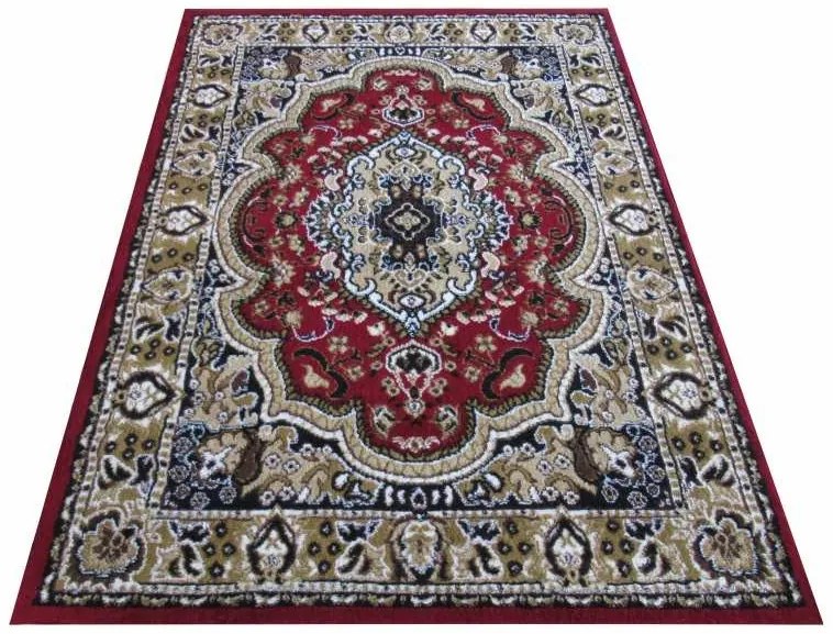 Červené koberce s orientálnym vzorom Šírka: 40 cm | Dĺžka: 60 cm