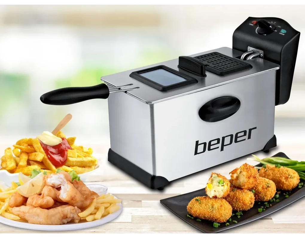 Beper BC353 nehrdzavejúca fritéza 3,5 l