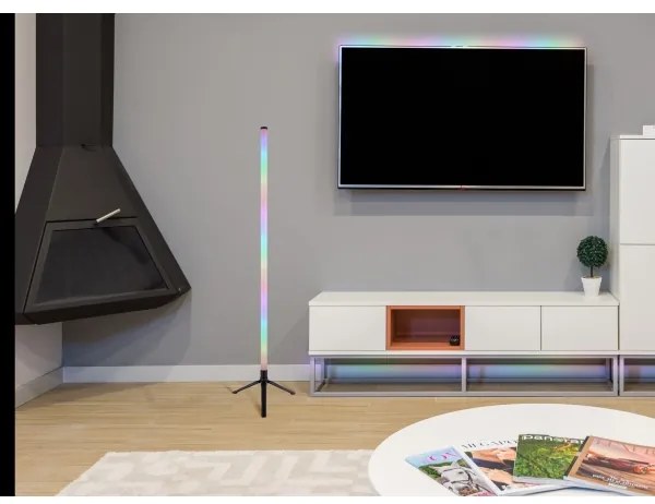 Globo 28062 - LED RGB stojacia lampa ROCKY LED/7W/5V + DO