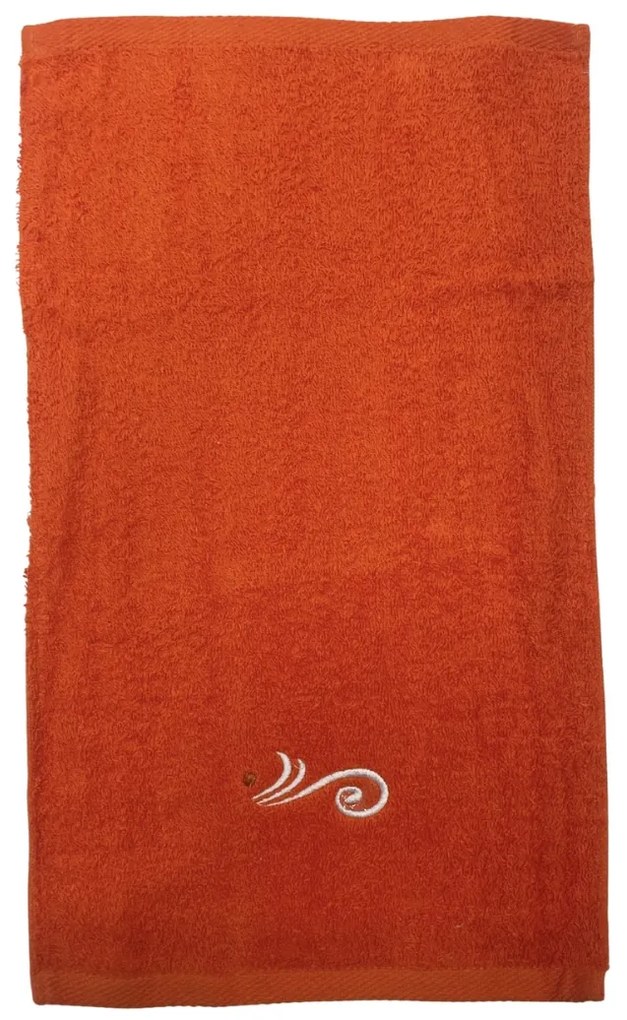 Darčekové balenie 3 kusov osušky 70x140cm a uterákov 50x100cm, 30x50cm Oranžové TiaHome