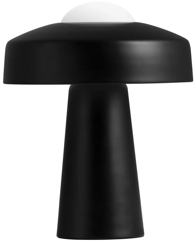 NORDLUX Dotyková stolová lampa TIME, 1xE27, 40W, čierna