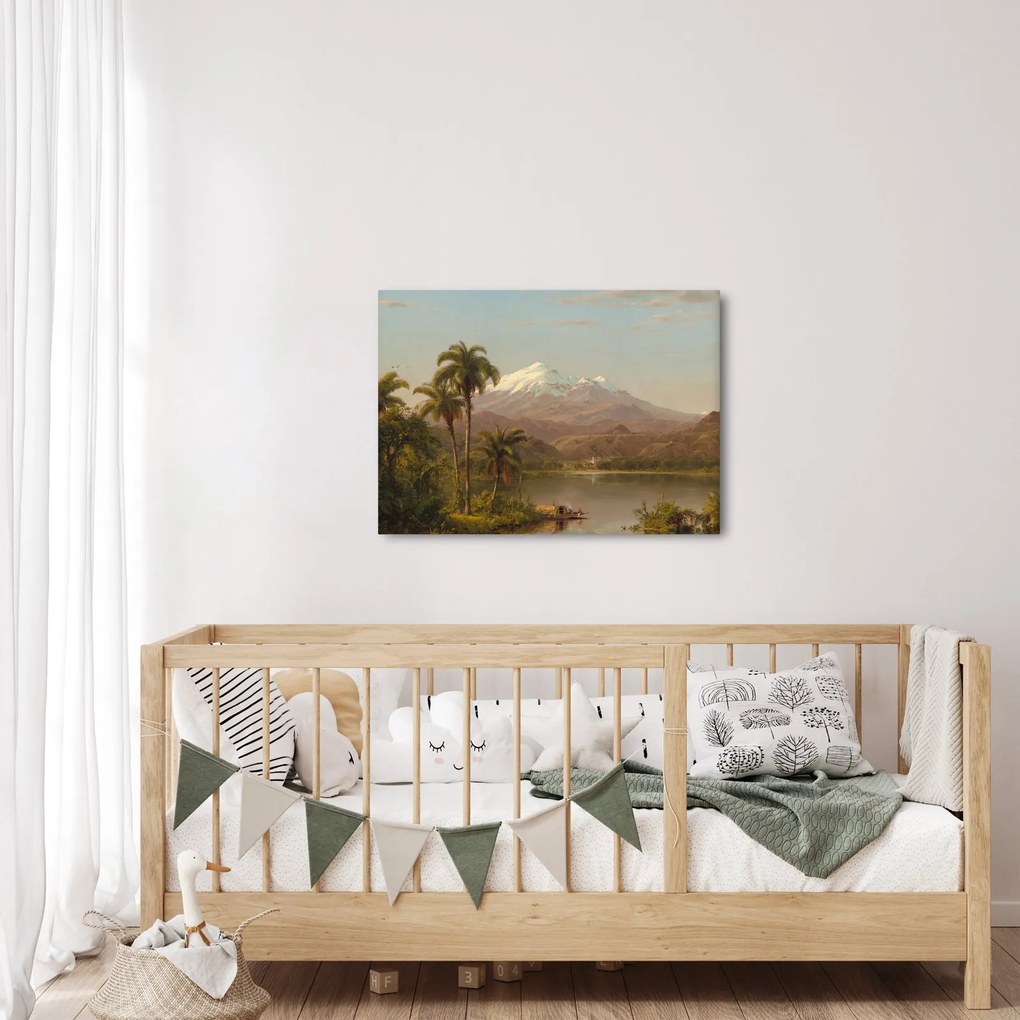 Obraz - Frederic Edwin Church, Tamaca Palms, reprodukcia (70x50 cm)