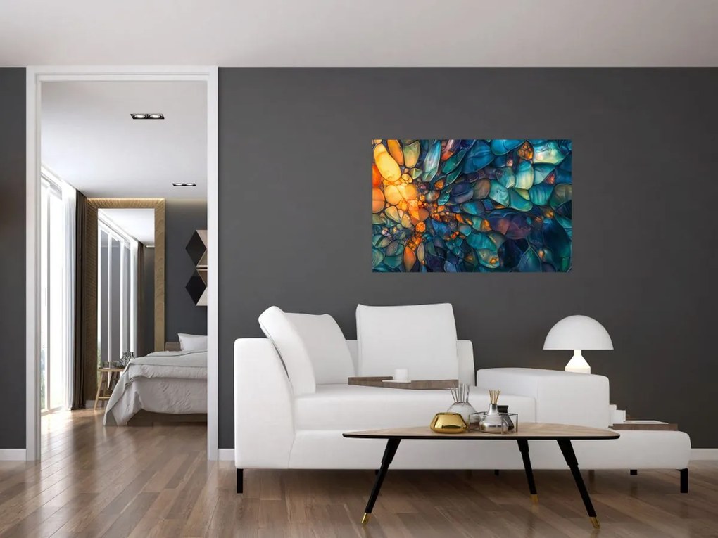 Obraz - Sklenená mozaika (90x60 cm)