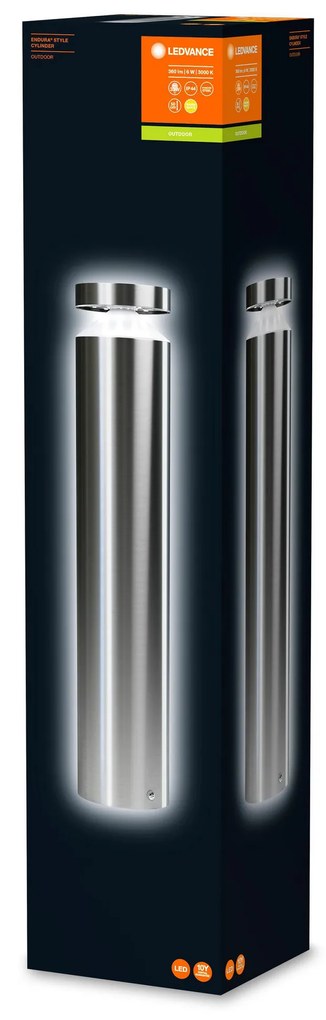 LEDVANCE Záhradný LED stĺpik ENDURA STYLE CYLINDER, 6W, teplá biela, IP44, 50cm