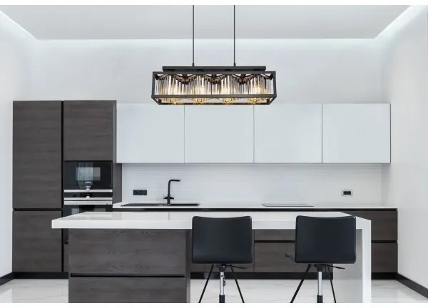 Globo 15697-4H - Luster na lanku MATHILDE 4xE27/40W/230V