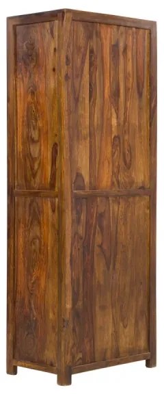 furniture-nabytek.cz - Masívna vitrína Palison dark z palisandra, lakovaná, hnedá