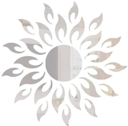 Nástenné nalepovacie zrkadlo Ambiance Sun