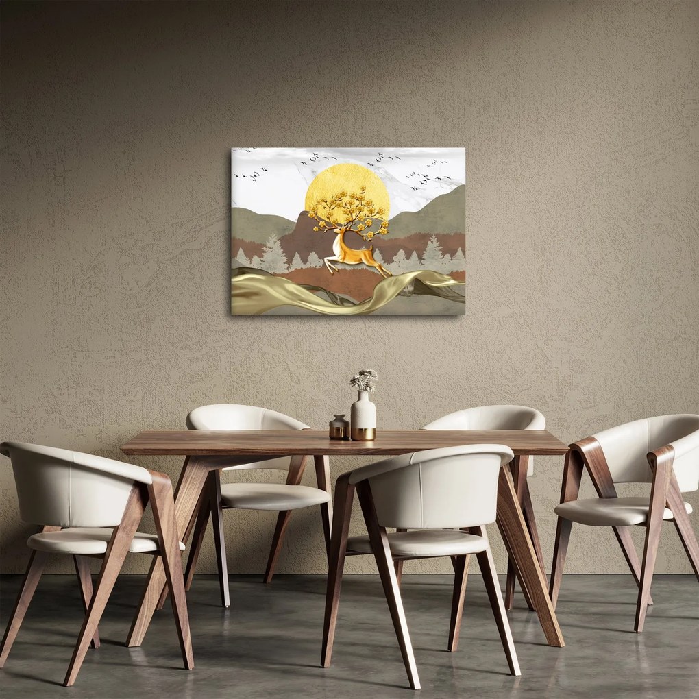 Obraz jeleňa (70x50 cm)