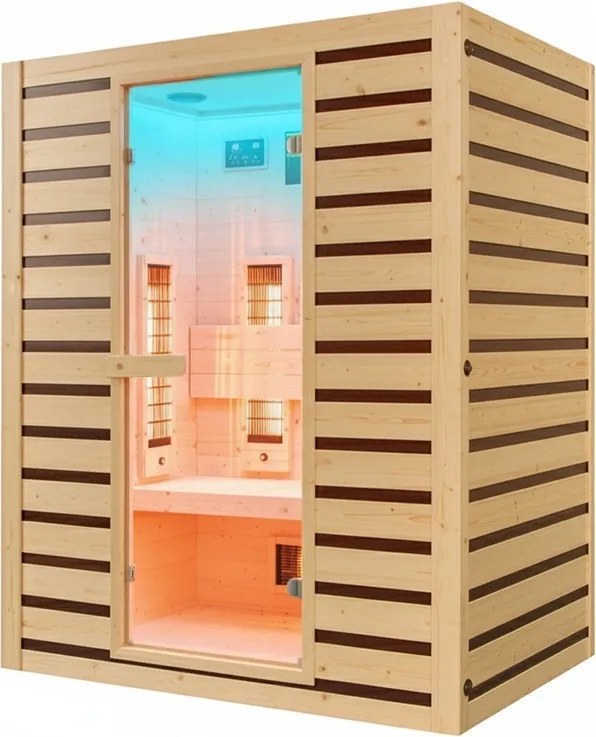 BPS-koupelny Infrasauna Relax HYD-6713 153x110, 3-4 osoby