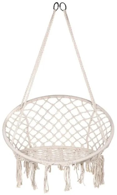 Závesné kreslo BOHO ecru, GL078