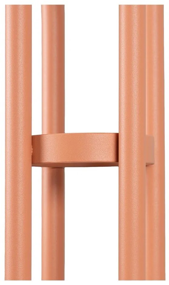 Kovový vešiak v lososovej farbe ø 40x170 cm Jessy – Spinder Design