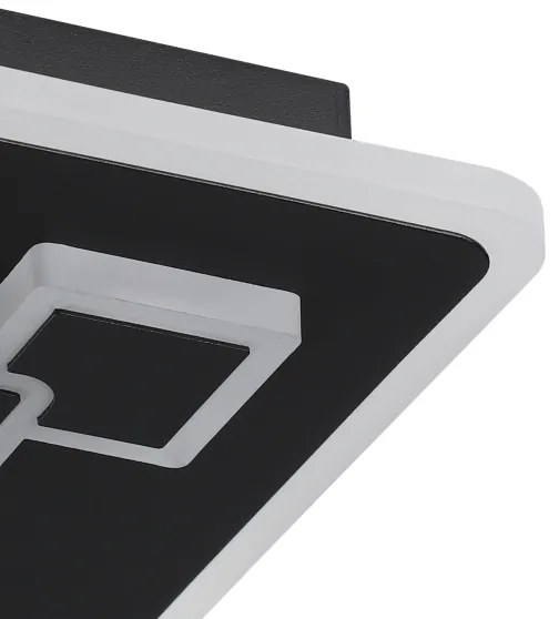 Eglo 30658 - LED Stropné svietidlo CADEGAL LED/7,8W/230V čierna