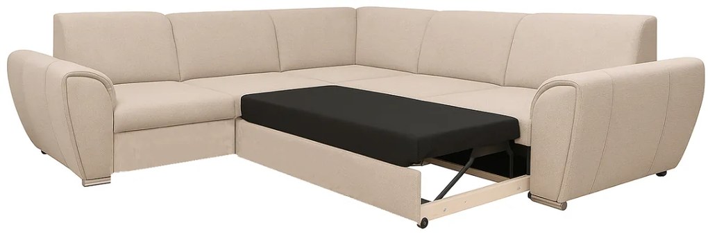 Rohová rozkladacia sedačka ROYAL L+2 bežová